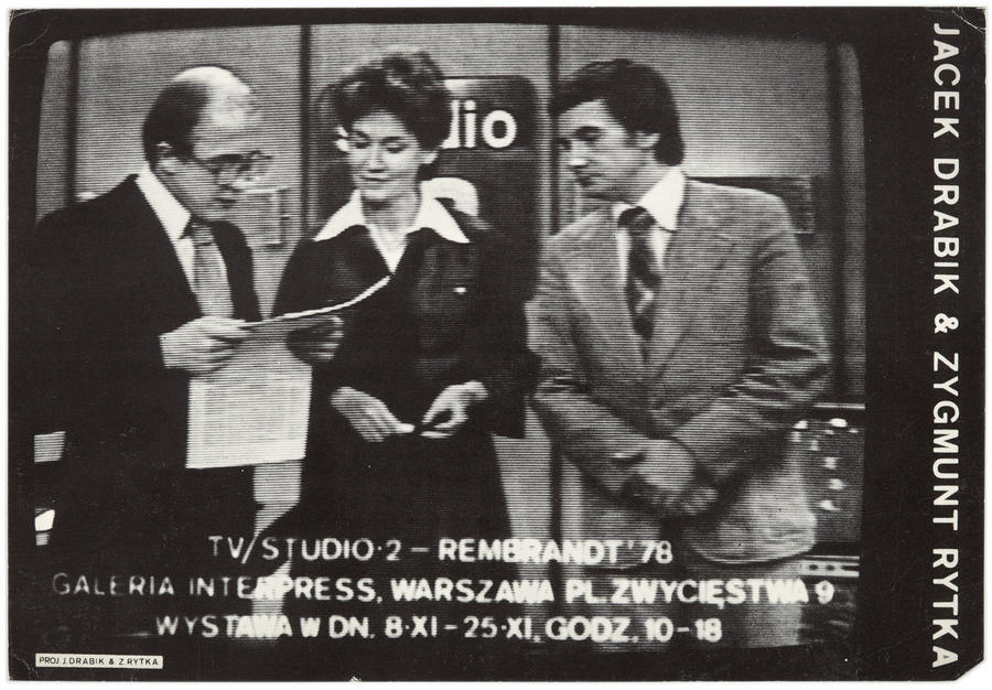 Informacja o wystawie Jacka Drabika i Zygmunta Rytki &bdquo;Studio 2&rdquo;