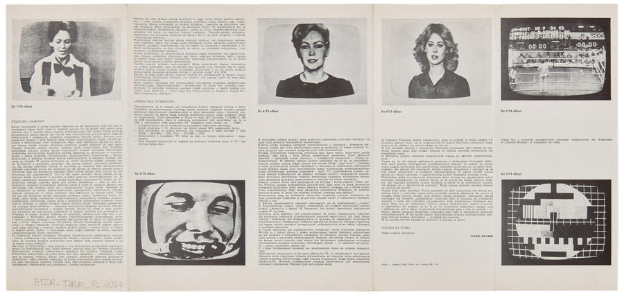 Informacja o wystawie grafik Jacka Drabika pt. &bdquo;Telewizja jest kobietą&rdquo;