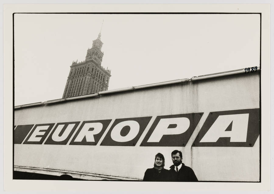 Karta pocztowa autorstwa Anny Beaty Bohdziewicz z życzeniami noworocznymi dla Zygmunta Rytki