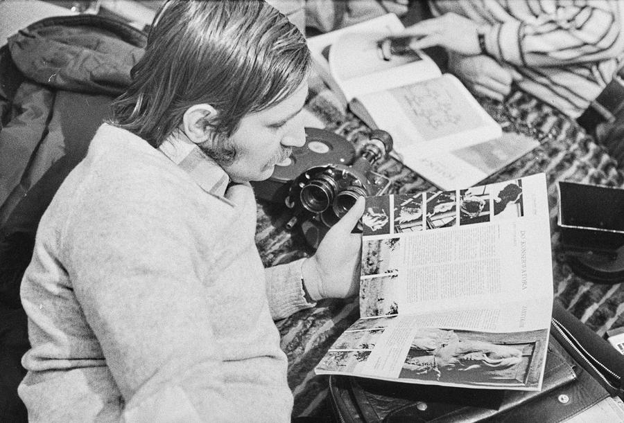 &bdquo;Żywa galeria&rdquo;, performance Krzysztofa Zarębskiego, ok. 1974