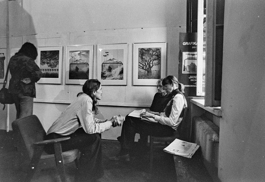 Janek Sylla, &bdquo;Grafika - Sitodruki&rdquo;, Galeria Repassage, Warszawa, 1973