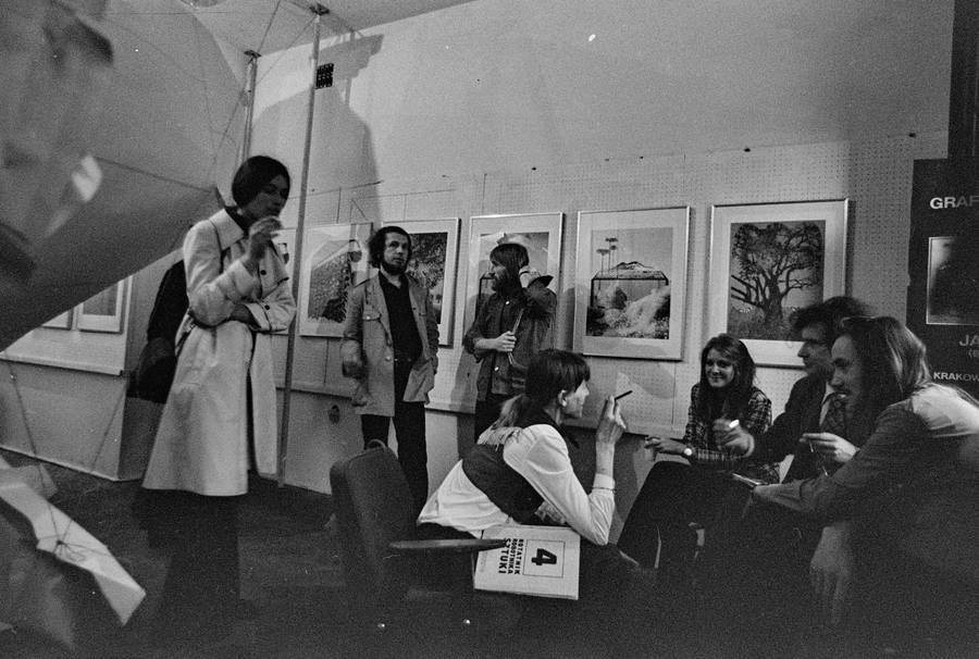 Janek Sylla, &bdquo;Grafika - Sitodruki&rdquo;, Galeria Repassage, Warszawa, 1973