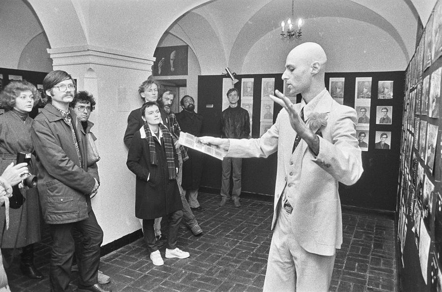 Richard Boulez, &bdquo;Sztuka mechanicznej reprodukcji&rdquo;, Mała Galeria, Warszawa, 1983