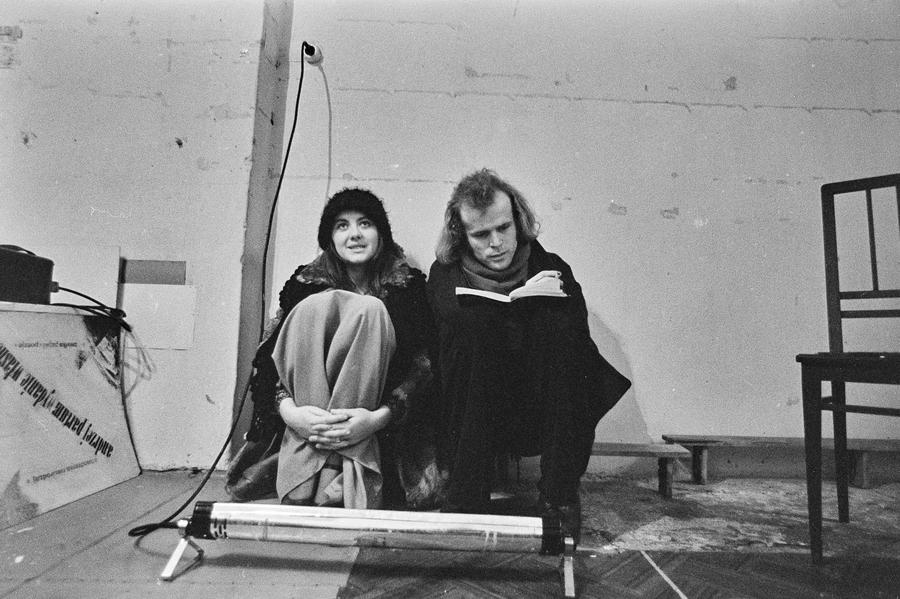 &bdquo;Żywa galeria&rdquo;, Andrzej Partum, Biuro Poezji, Warszawa, 1974
