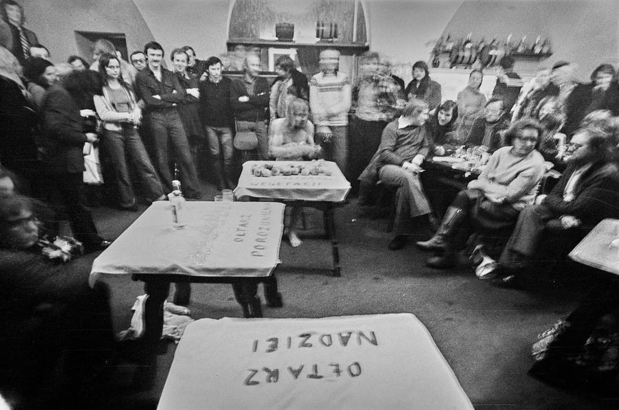 Jerzy Bereś, &bdquo;Rytuał egzystencjalny&rdquo;, Galeria LDK Labirynt, Lublin 1976