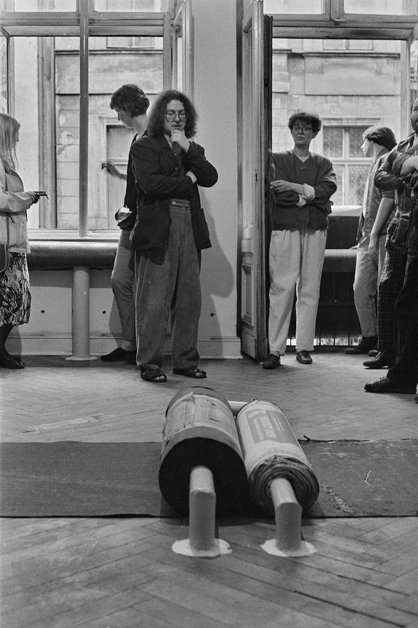 Adam Klimczak, &bdquo;Podłączyłem się do Wschodniej&rdquo;, Galeria Wschodnia, Ł&oacute;dź, 1991