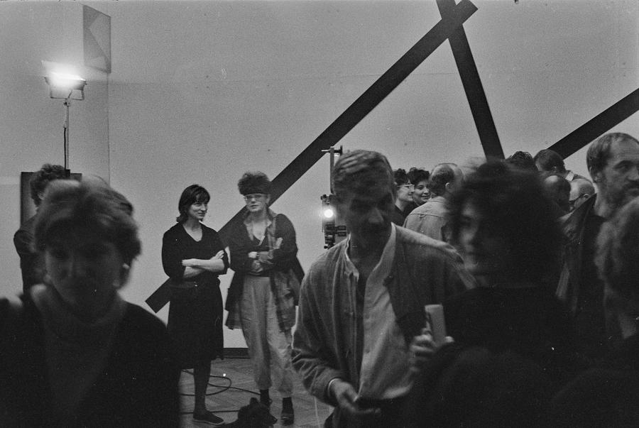 J&oacute;zef Robakowski, &bdquo;Gabinet kątów energetycznych&rdquo;, Galeria Wschodnia, Ł&oacute;dź, 1987