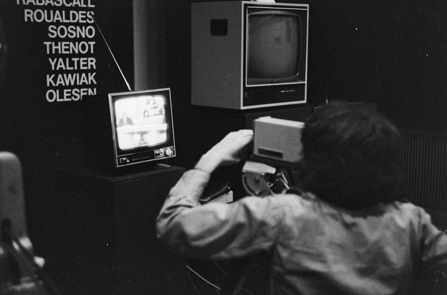 Galeria Wsp&oacute;łczesna, &bdquo;VIDEO&rdquo;, Warszawa, 1975