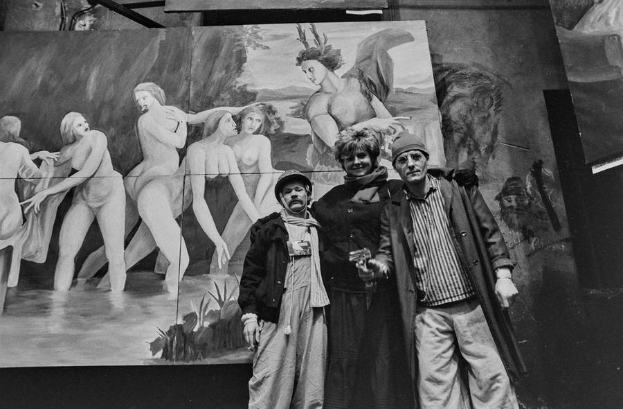Wystawa &bdquo;Co słychać&rdquo;, dawna Fabryka Norblina, Warszawa, 1987