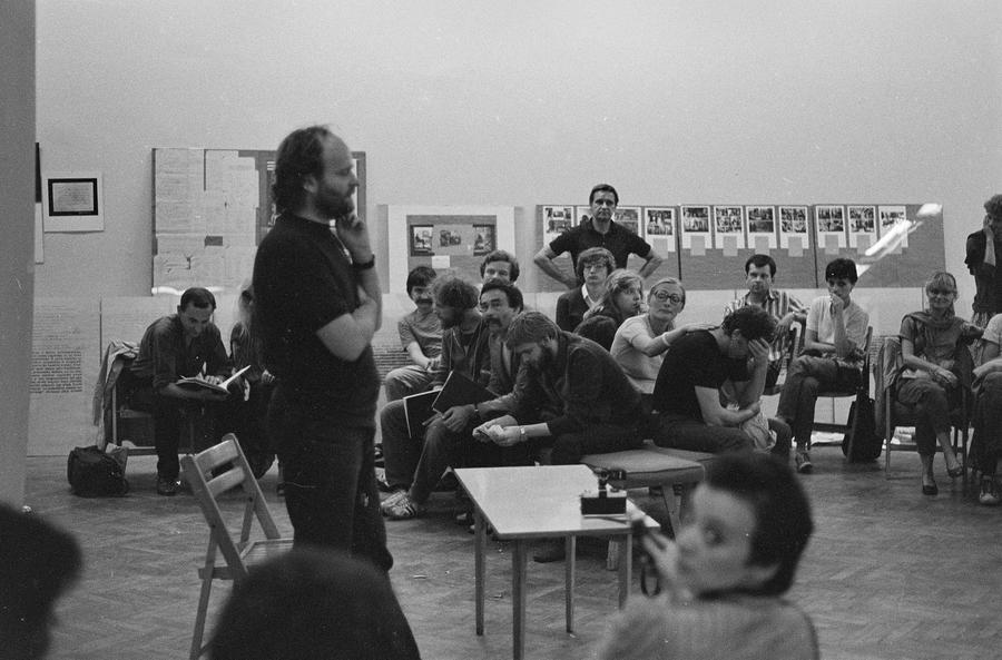 Wystawa performance, sesja i odczyty &bdquo;ZAPISY&rdquo;, Galeria BWA, Lublin 1983
