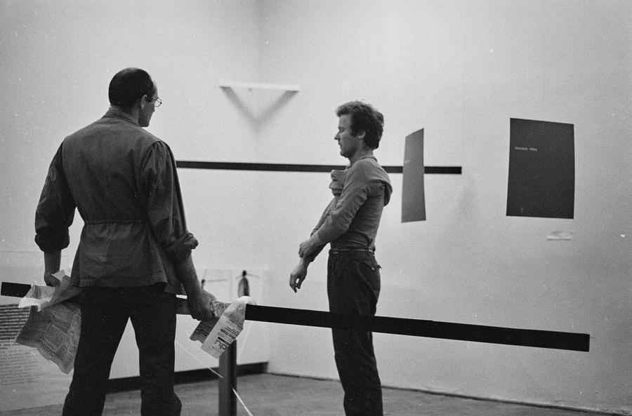 Wystawa performance, sesja i odczyty &bdquo;ZAPISY&rdquo;, Galeria BWA, Lublin 1983