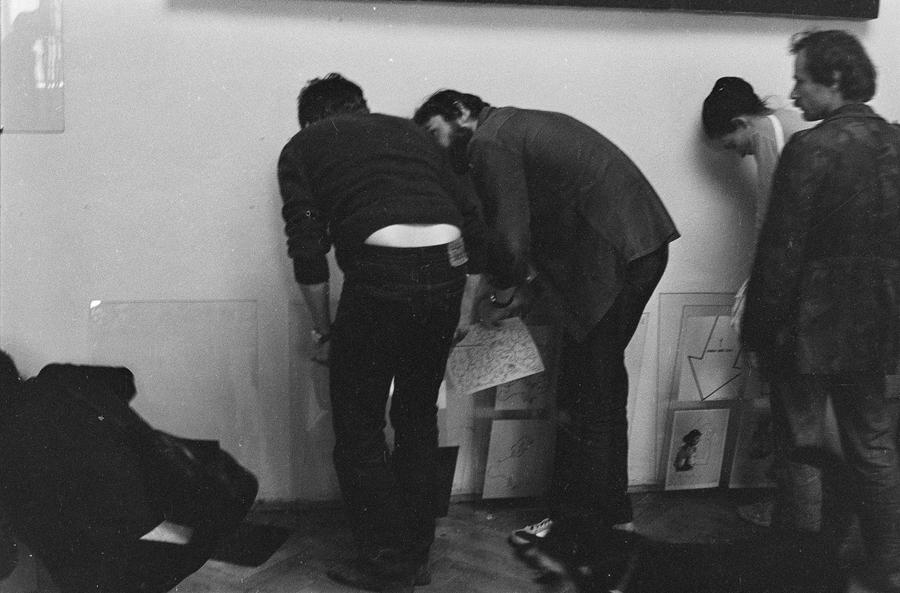 Wystawa performance, sesja i odczyty &bdquo;ZAPISY&rdquo;, Galeria BWA, Lublin 1983