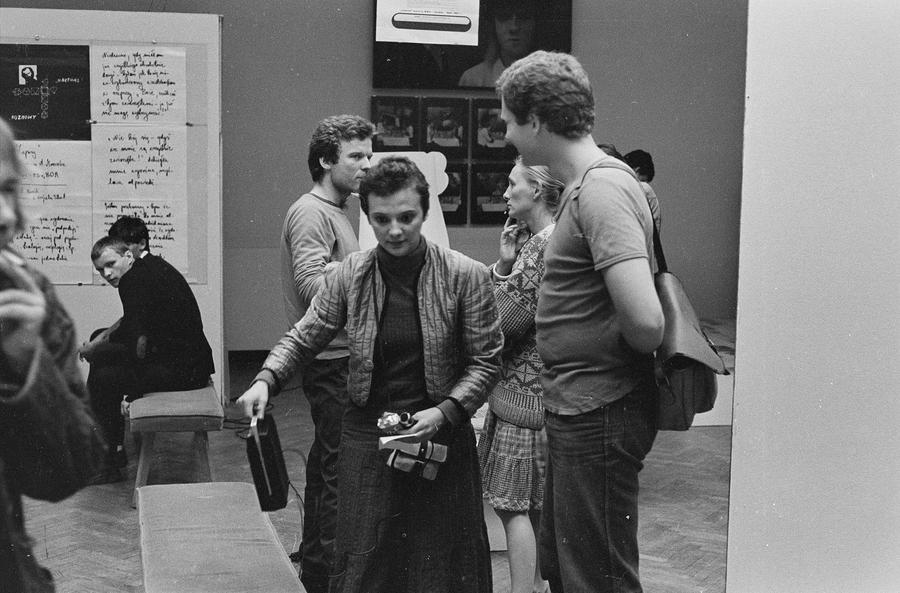 Wystawa performance, sesja i odczyty &bdquo;ZAPISY&rdquo;, Galeria BWA, Lublin 1983