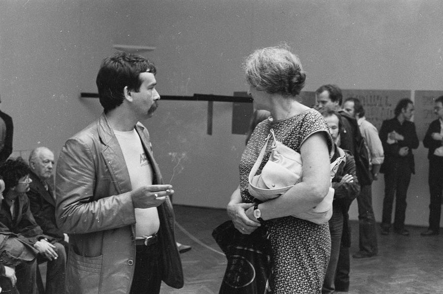 Wystawa performance, sesja i odczyty &bdquo;ZAPISY&rdquo;, Galeria BWA, Lublin 1983