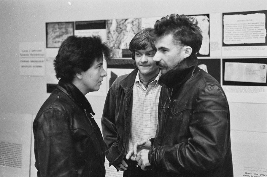Wystawa performance, sesja i odczyty &bdquo;ZAPISY&rdquo;, Galeria BWA, Lublin 1983