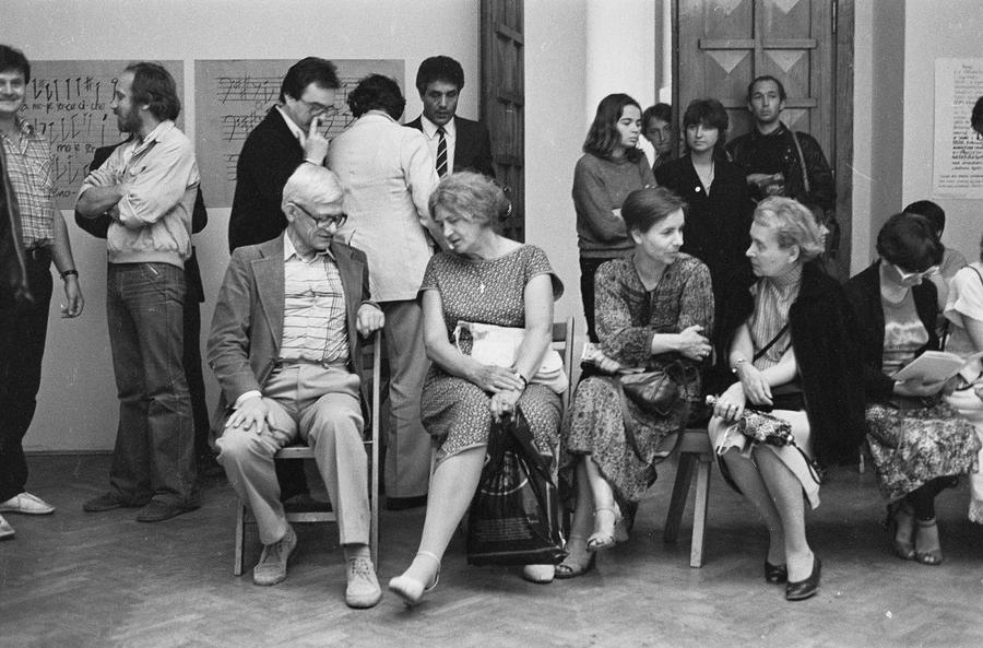 Wystawa performance, sesja i odczyty &bdquo;ZAPISY&rdquo;, Galeria BWA, Lublin 1983
