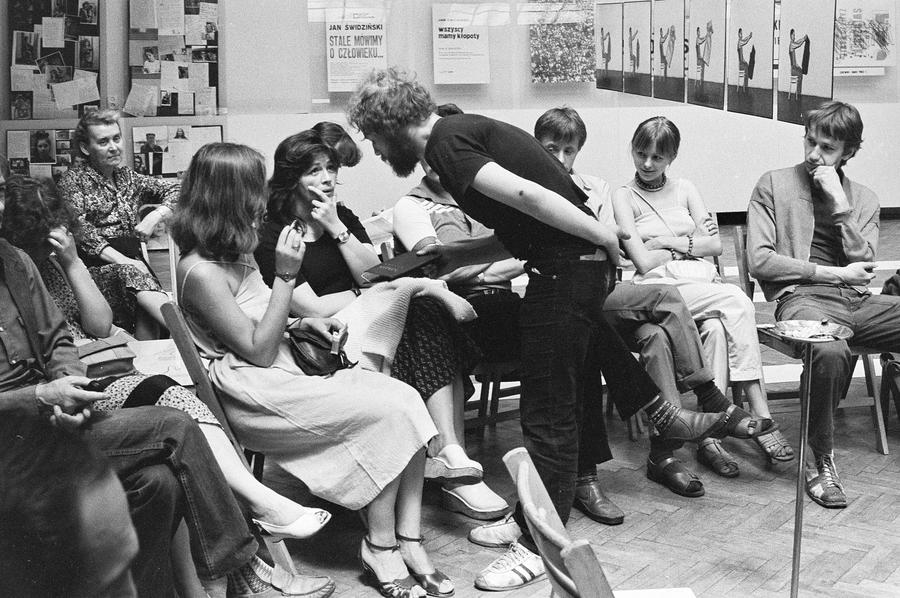 Wystawa performance, sesja i odczyty &bdquo;ZAPISY&rdquo;, Galeria BWA, Lublin 1983