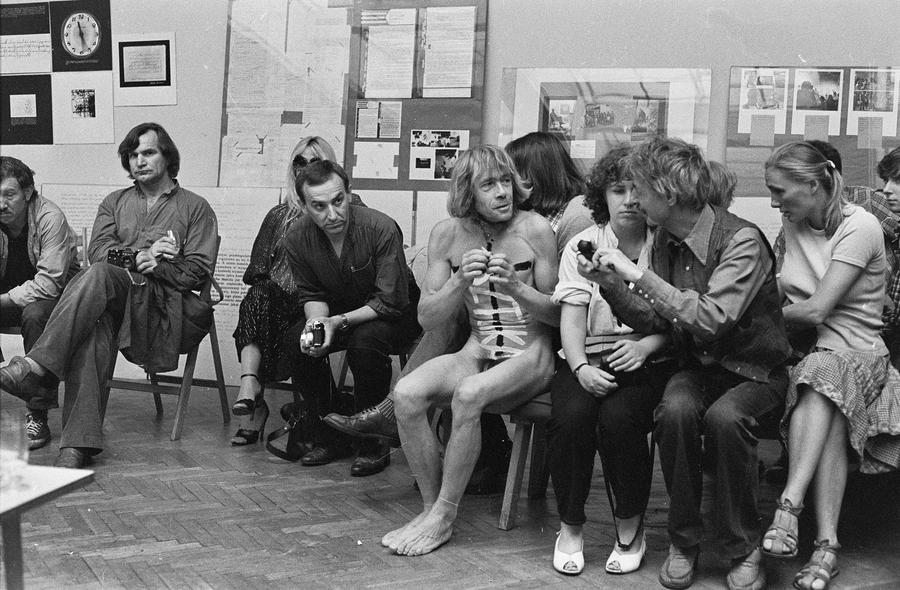 Wystawa performance, sesja i odczyty &bdquo;ZAPISY&rdquo;, Galeria BWA, Lublin 1983