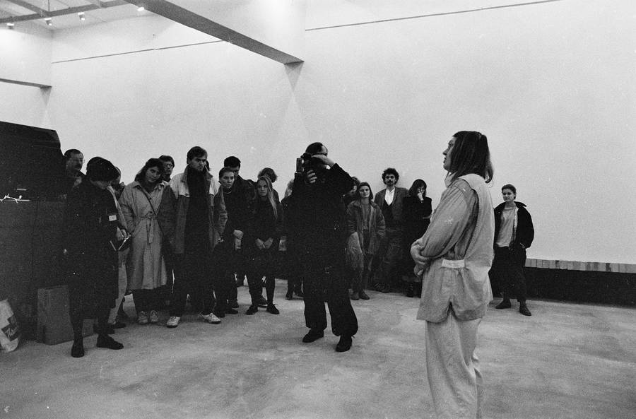 Międzynarodowe spotkanie artyst&oacute;w &bdquo;Videoperformance&rdquo;, Koszalin, 1990