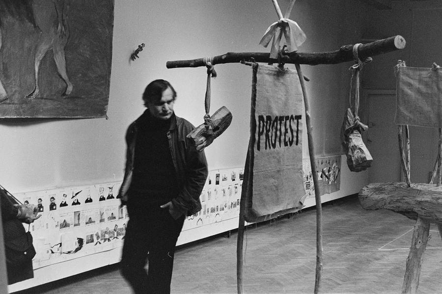 Wystawa, performances, projekcje, referaty, sesja &bdquo;Zapisy 2&rdquo;, Galeria BWA, Lublin, 1986
