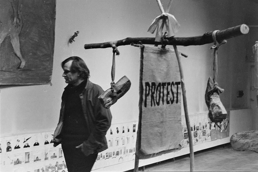 Wystawa, performances, projekcje, referaty, sesja &bdquo;Zapisy 2&rdquo;, Galeria BWA, Lublin, 1986