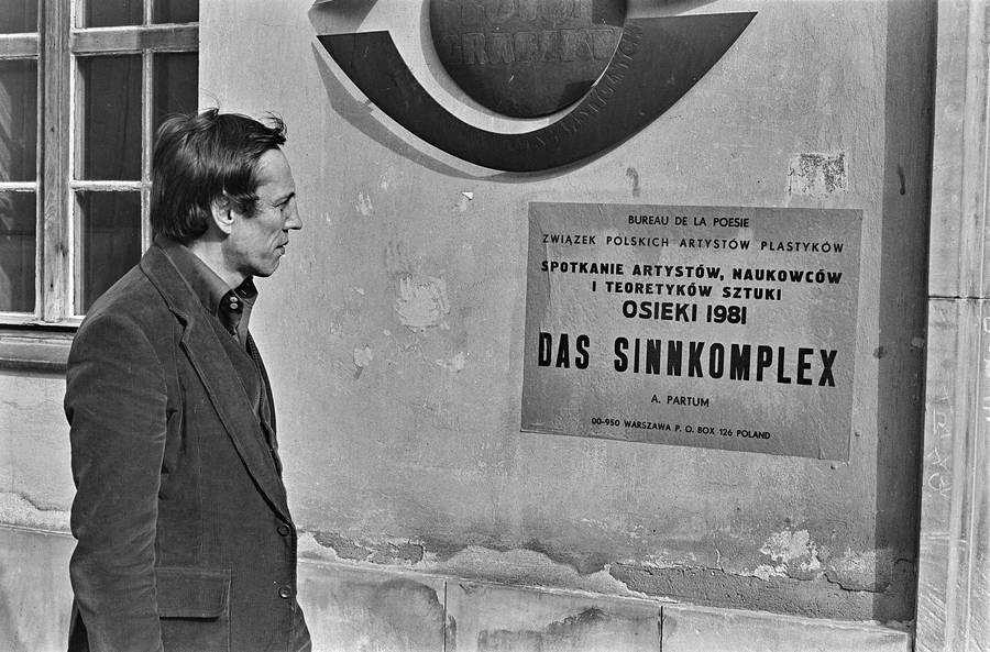 Andrzej Partum &bdquo;Das Sinnkomplex&rdquo; (plakaty), 1981