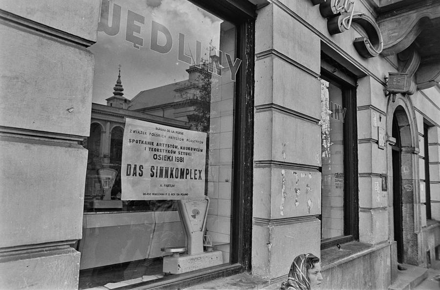 Andrzej Partum &bdquo;Das Sinnkomplex&rdquo; (plakaty), 1981