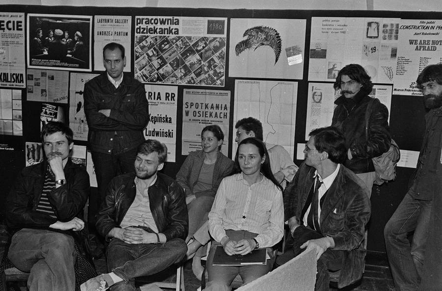 Jacek Kryszkowski, Adam Rzepecki &bdquo;Pozbędziemy się dzieł sztuki światowej i rodzimej jakie znajdują się w naszym zasięgu&rdquo;, Mała Galeria, Warszawa, 1985