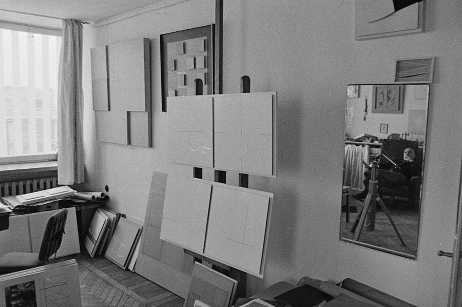Henryk Stażewski - fotografie, 1976