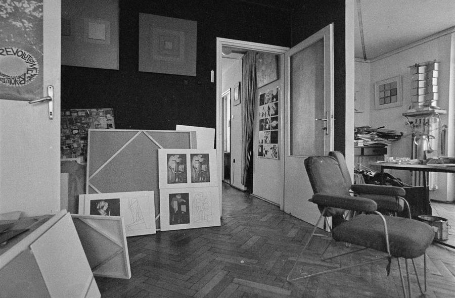 Henryk Stażewski - fotografie, 1976