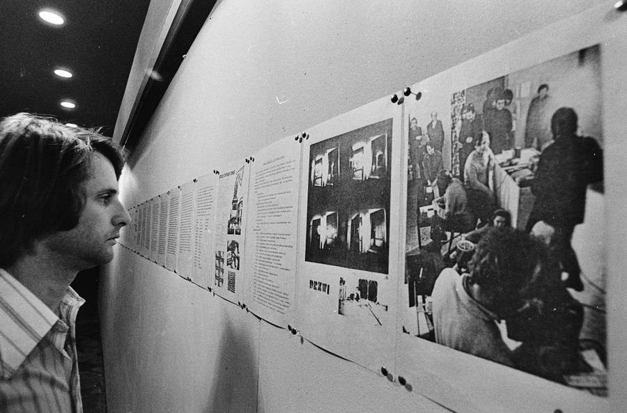 Galeria Wsp&oacute;łczesna, &bdquo;Film&rdquo;, Warszawa, 1975