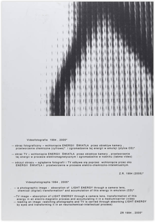 Videofotografie 1994 - 2005