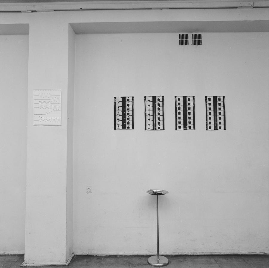 Zygmunt Rytka, &bdquo;Przedziały czasowe&rdquo;, Galeria Remont, Warszawa, 1974