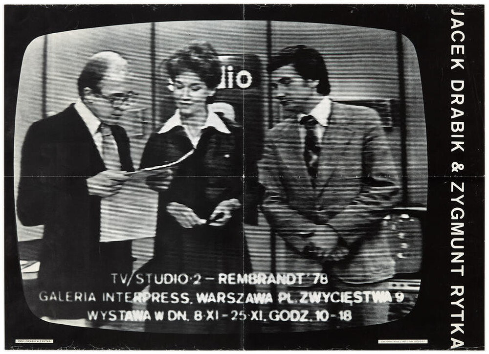 Informacja o wystawie Jacka Drabika i Zygmunta Rytki &bdquo;Studio 2&rdquo;