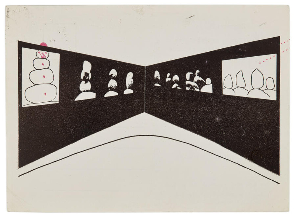 Postcard of Zygmunt Rytka's "Complementary Images"