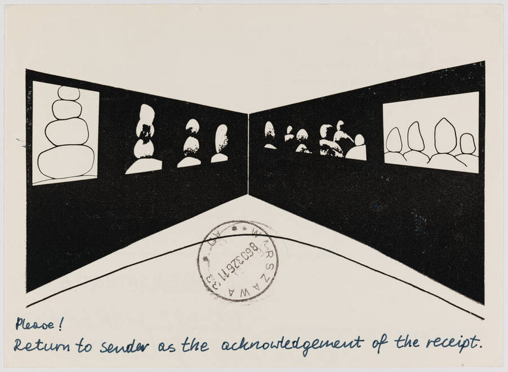 "Complementary Pictures" by Zygmunt Rytka postcard