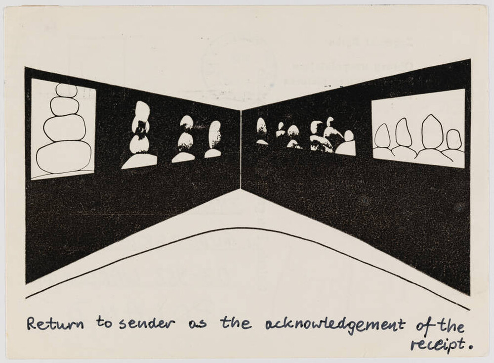 "Complementary Pictures" by Zygmunt Rytka postcard