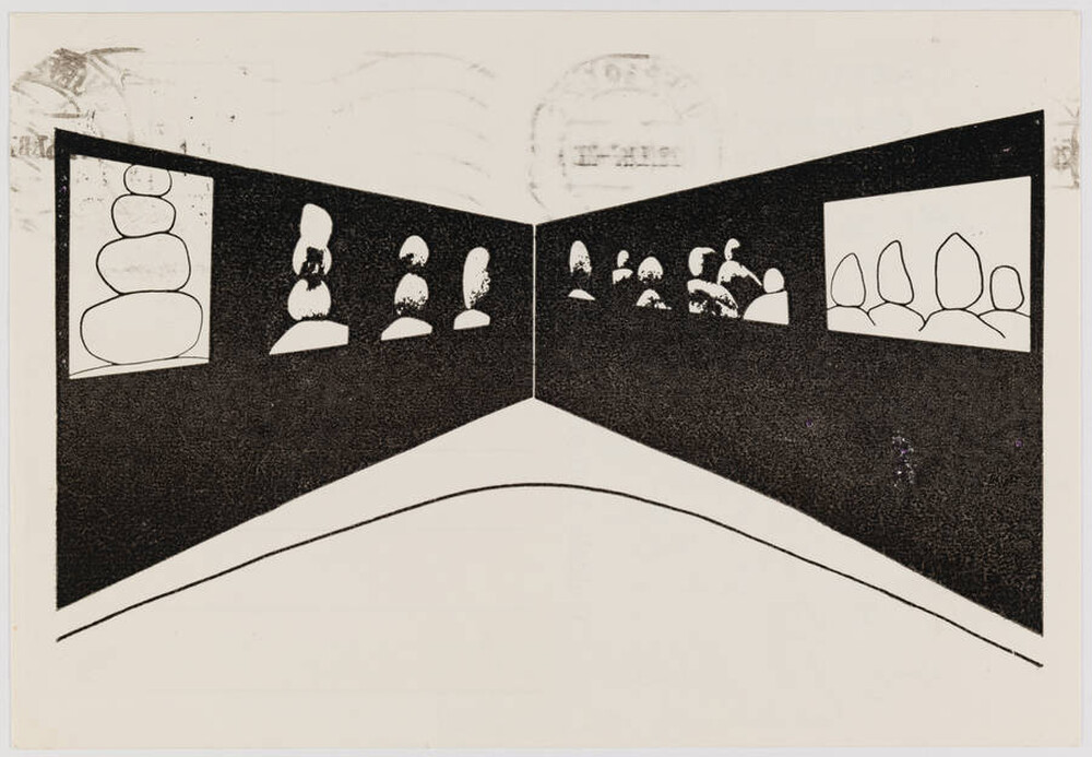 "Complementary Pictures" by Zygmunt Rytka postcard