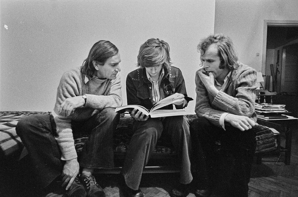 "Live Gallery", performance by Krzysztof Zarębski, c. 1974