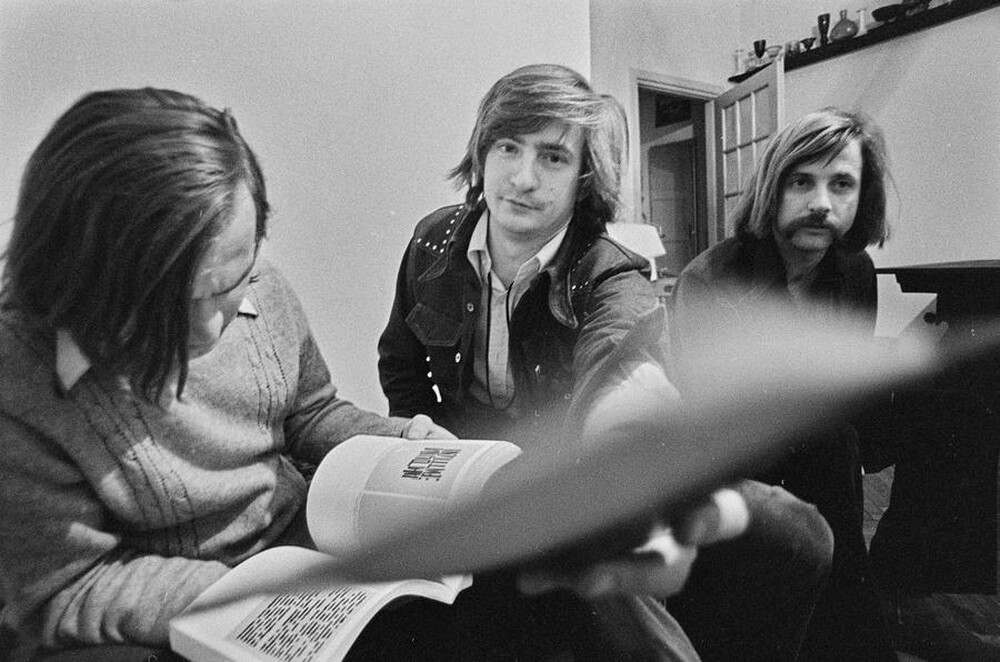 "Live Gallery", performance by Krzysztof Zarębski, c. 1974