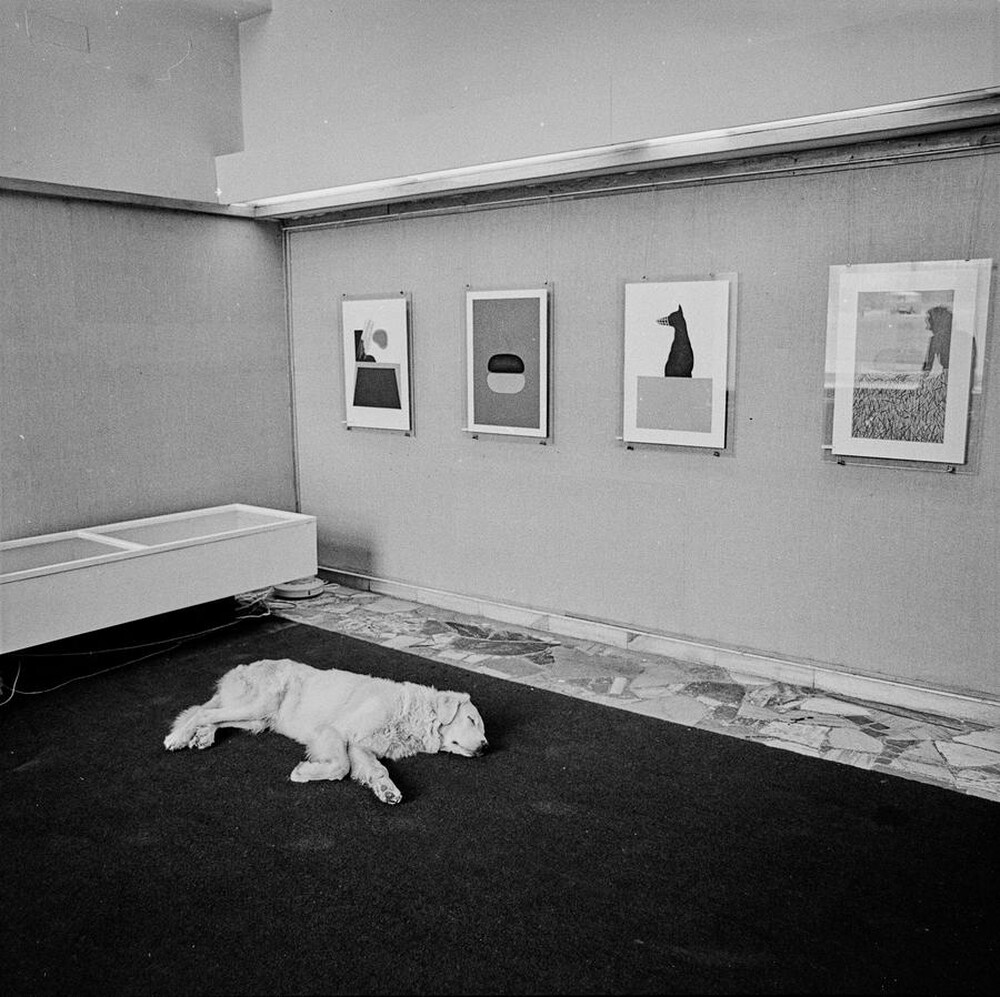 Krzysztof Zarębski, exhibition, Wsp&oacute;łczesna Gallery, Warsaw, 1973