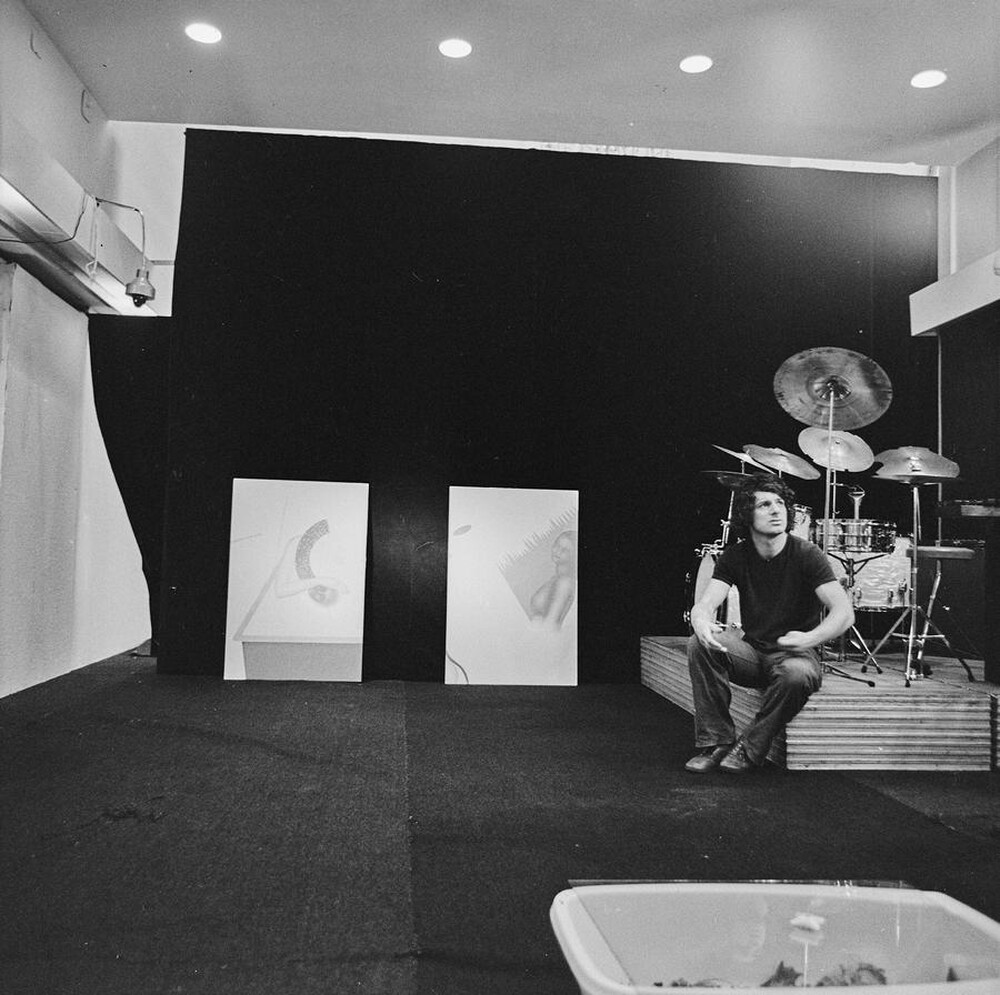 Krzysztof Zarębski, exhibition, Wsp&oacute;łczesna Gallery, Warsaw, 1973
