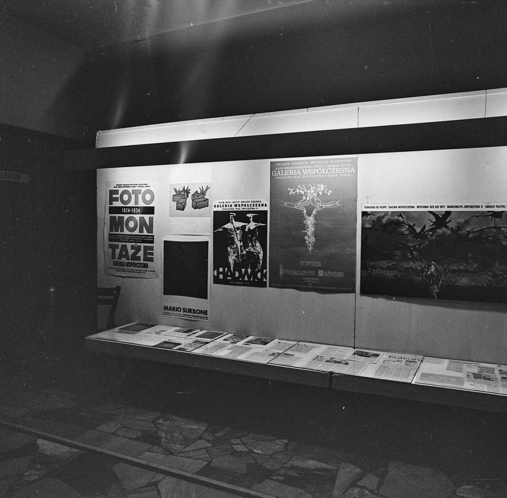 Wsp&oacute;łczesna Gallery, "Documentation Show", Warsaw, 1972