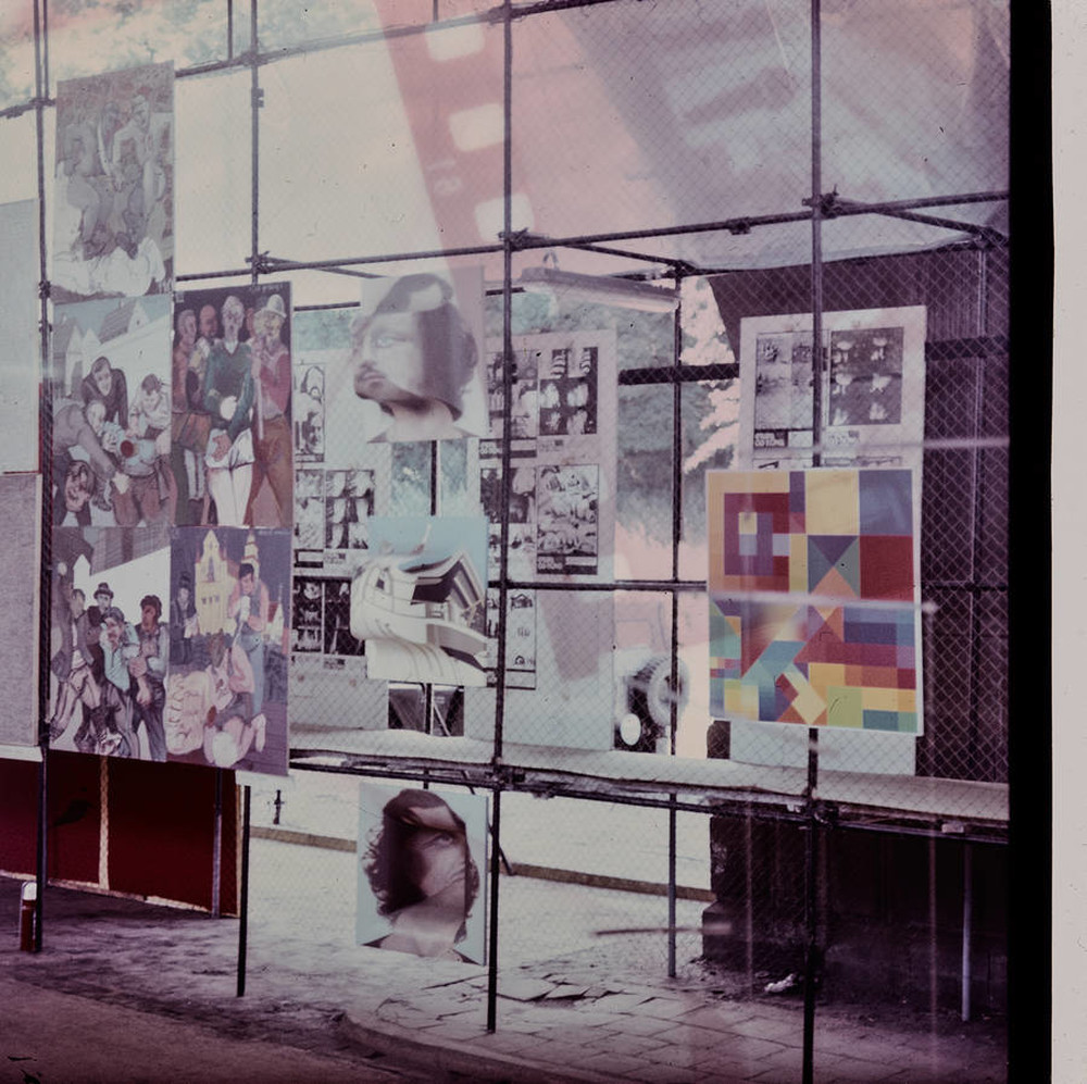 CDN - Presentations of Young People's Art exhibition, under Poniatowski Bridge, Warsaw, 1977