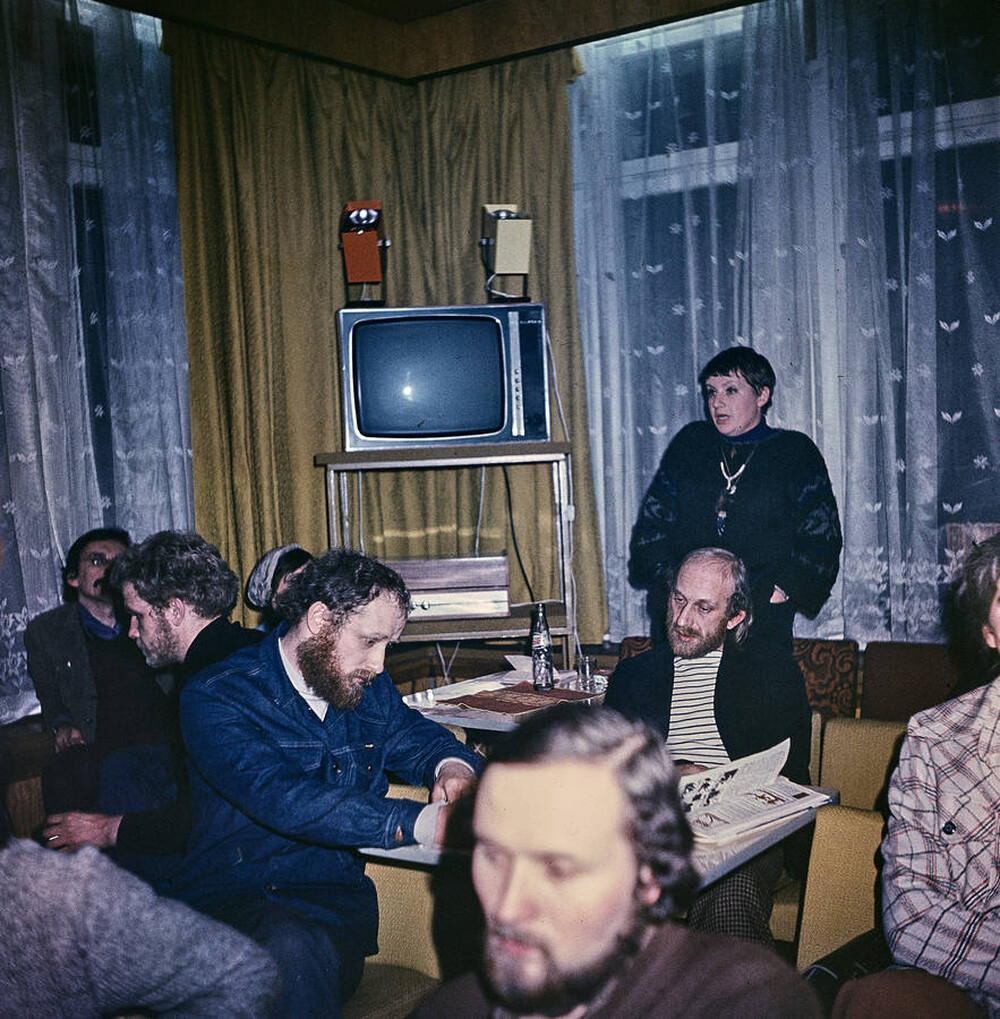Artistic symposium, Świnoujście, 1977