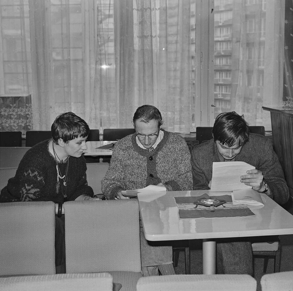 Artistic symposium, Świnoujście, 1977