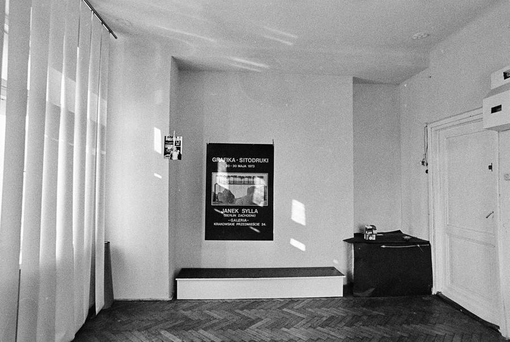 Janek Sylla, &bdquo;Grafika - Sitodruki&rdquo;, Galeria Repassage, Warszawa, 1973