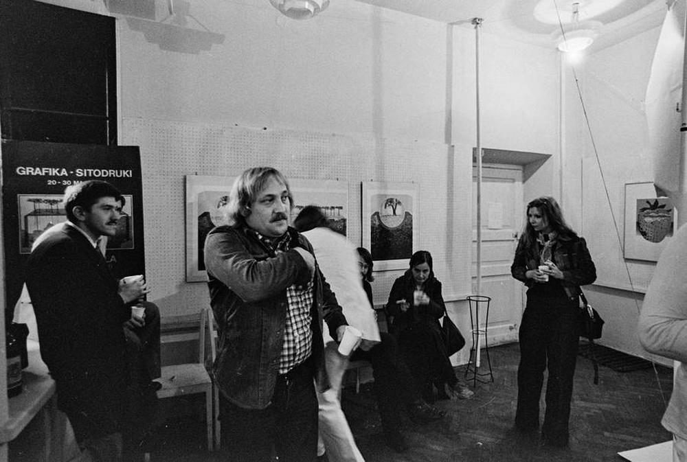 Janek Sylla, &bdquo;Grafika - Sitodruki&rdquo;, Galeria Repassage, Warszawa, 1973