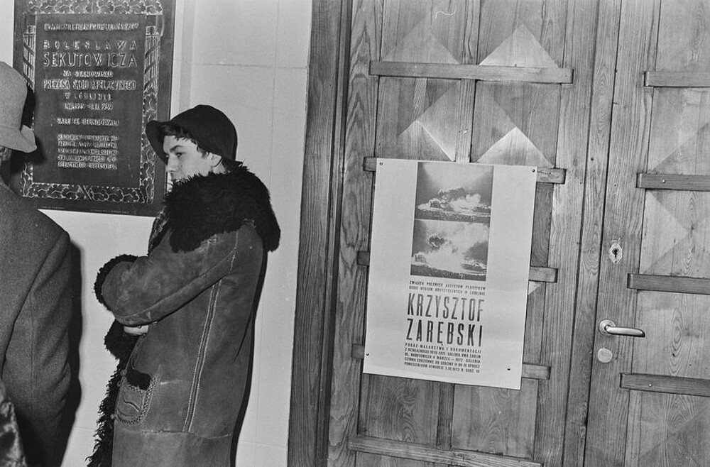 Krzysztof Zarębski, "Exhibition of painting and documentation from 1970-1971", BWA Gallery, Lublin, 1972