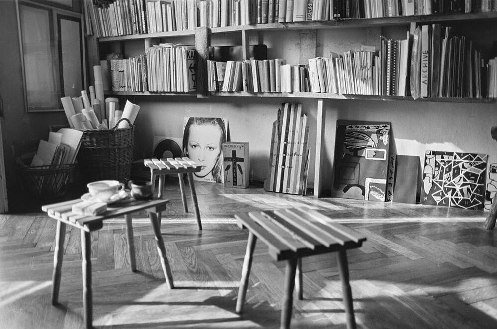 Andrzej Partum, Poetry Office, Warsaw (Podchorążych Street), 1982